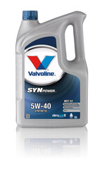 872386 Valvoline Synpower 5W-40 5L 872386 VALVOLINE