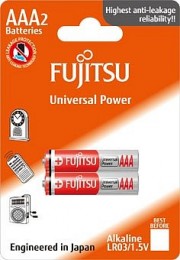 14903 COMPASS Baterie alkalická Power Fujitsu AAA, blistr 2ks 14903 COMPASS