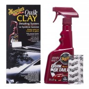 G1116EU MEGUIAR'S Quick Clay Starter Kit, 473ml Quik Detailer & 80g Clay Bar G1116EU MEGUIAR'S