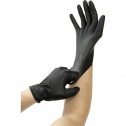 GREASE BULLY XL KUNZER Nitrilové jednorázové rukavice GREASE BULLY XL,  100ks černé GREASE BULLY XL KUNZER