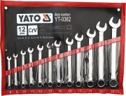 YT-0362 YATO Sada klíčů očkoplochých 12ks 8-24 mm YT-0362 YATO