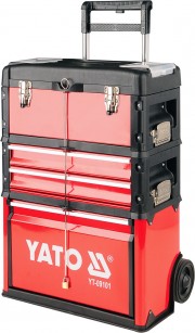 YT-09101 YATO Vozík na nářadí 3 sekce, 2 zásuvky YT-09101 YATO