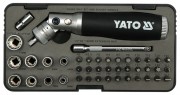 YT-2806 YATO Šroubovák ráčnový kloubový s příslušenstvím 42 ks box YT-2806 YATO