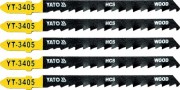 YT-3405 YATO List pilový do přímočaré pily na dřevo typ T 6TPI sada 5 ks YT-3405 YATO