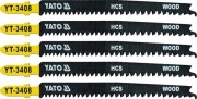 YT-3408 YATO List pilový do přímočaré pily na dřevo typ T 13-8TPI sada 5 ks YT-3408 YATO