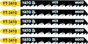 YT-3410 YATO List pilový do přímočaré pily na dřevo typ T 6TPI sada 5 ks YT-3410 YATO