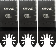 YT-34685 YATO Pilový list na ponor. řezy HCS pro multifunkci, 34mm (dřevo, plast), sada 3ks YT-34685 YATO