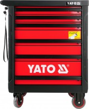 YT-5530 YATO Skrinka dielenská pojazdná s náradím (177ks) 6 zásuviek YT-5530 YATO