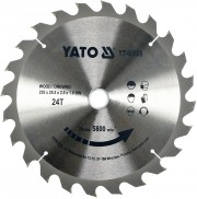 YT-60668 YATO Kotouč na dřevo 235 x 25,5 mm 24z (pro YT-82153) YT-60668 YATO