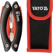 YT-76042 YATO Multifunkční nůž 9 funkcí černo-červený YT-76042 YATO