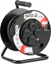 YT-81052 YATO Prodlužovák bubnový 4zásuvky IP44 16A  20 m YT-81052 YATO