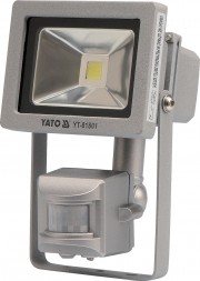 YT-81801 YATO Reflektor s vysoce svítivou COB LED, 10W, 700lm, IP44, pohyb. senzor YT-81801 YATO