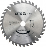 YT-60482 YATO piła tarczowa z węglikiem wolf piła tarczowa z węglikiem wolf. 180x20mm YT-60482 YATO