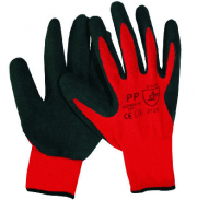 96-002 AMTRA Ochranné rukavice vyrobené z polyesteru, potažené latexem 96-002 AMTRA